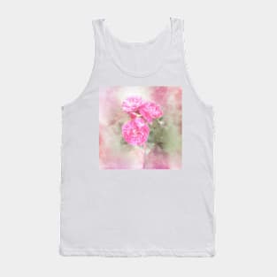 Dreamy Pink Roses Tank Top